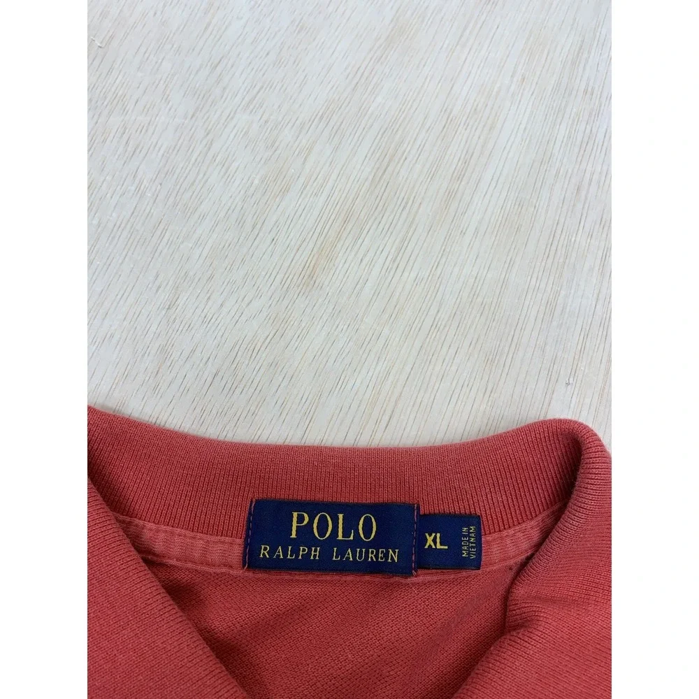 POLO RALPH LAUREN Polo Shirt Men's Size XL Short‎  Sleeve Regular Fit